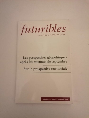 Couverture de Futuribles, n° 269