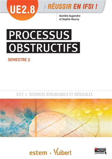 Couverture de UE 2.8, processus obstructifs : semestre 3