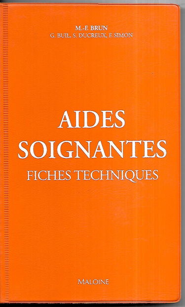 Aides-soignantes : fiches techniques