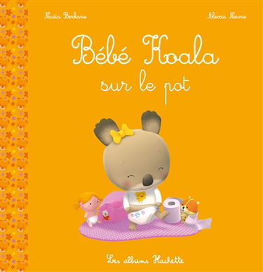 Bébé Koala. Bébé Koala sur le pot