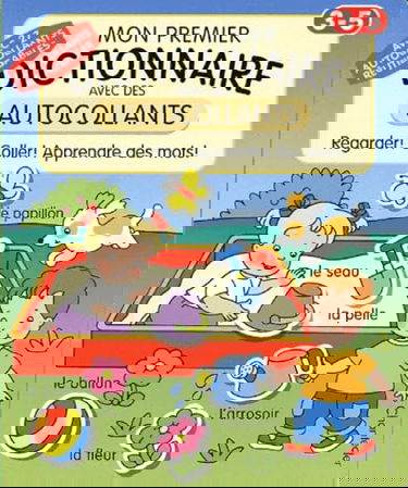 Mon premier dictionnaire avec autocollants