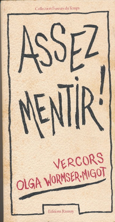 Couverture de Assez mentir ! (Collection Fureurs du temps)