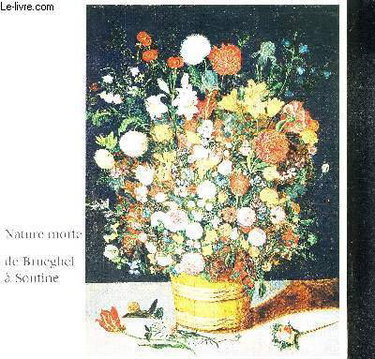 Couverture de Nature morte - de brueghel a soutine par Collectif