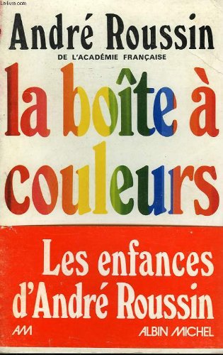 Couverture de La boite a couleurs.