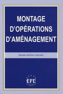Montage d'opérations d'aménagement