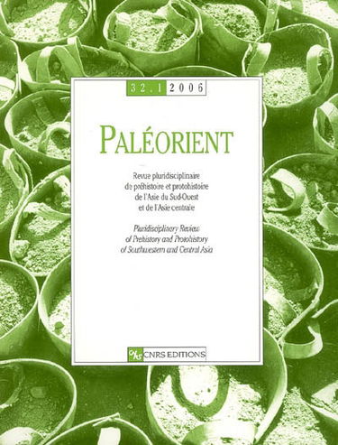 Paléorient, n° 32-1