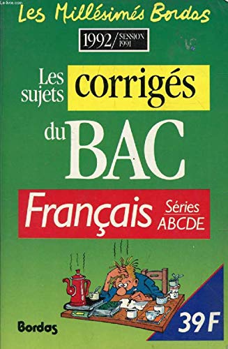 C1 COR.BAC92 FRANC.ABCDE (Ancienne Edition)