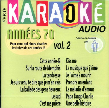 Couverture de Karaoké Années 70 Vol. 2