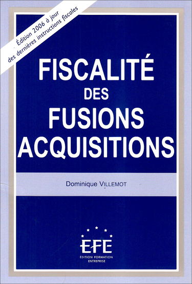 Fiscalité des fusions-acquisitions
