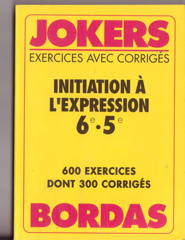 JOKE.654 INIT.EXPR.6/5E (Ancienne Edition)