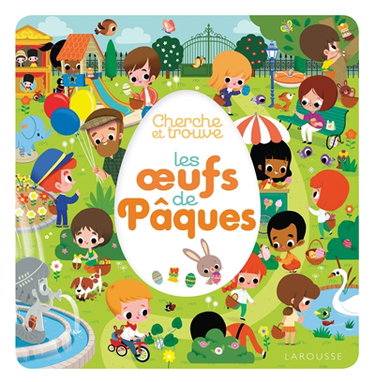 Couverture de Les oeufs de Pâques : cherche et trouve