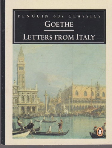 Couverture de Letters from Italy par Johann Wolfgang von Goethe