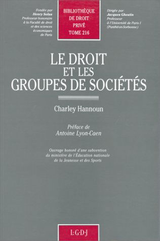 Le Droit et les groupes de sociétés