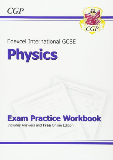 Couverture de Edexcel International GCSE Physics Exam Practice Workbook with Answers (A*-G course)