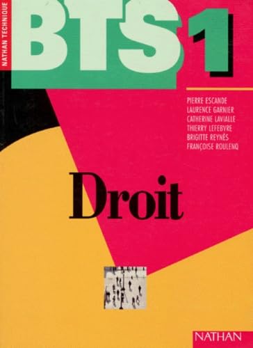 Droit, BTS1 : livre de l'élève