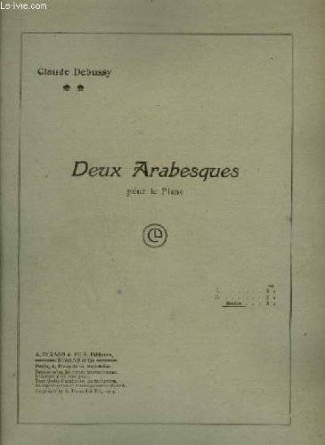 Couverture de DEUX ARABESQUES par Claude Debussy