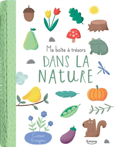 Couverture de Dans la nature : contient 6 imagiers