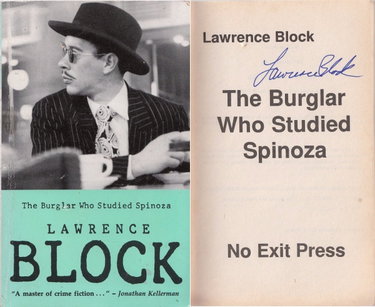 Couverture de The Burglar Who Studied Spinoza par Lawrence Block
