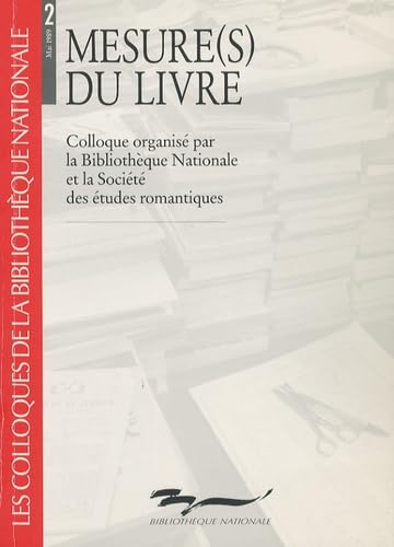 Mesure(s) du livre