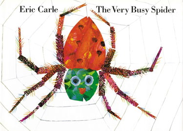 Couverture de The Very Busy Spider par Eric Carle