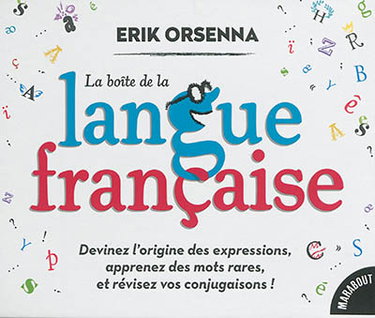 Couverture de La boîte de la langue française par Erik Orsenna