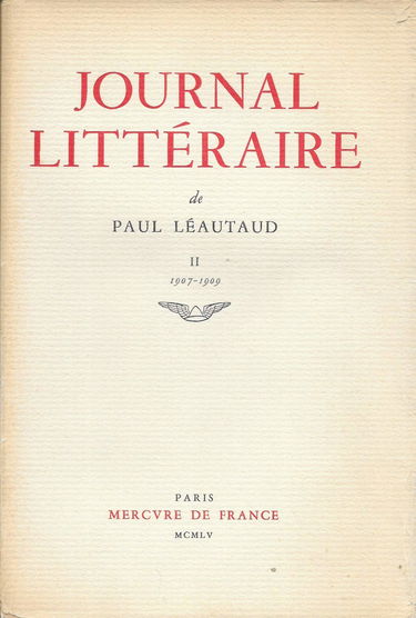 Journal littéraire. Vol. 2. 1907-1909
