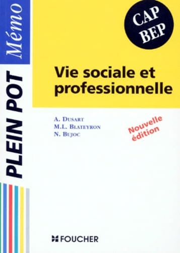 Vie sociale et professionnelle : CAP, BEP