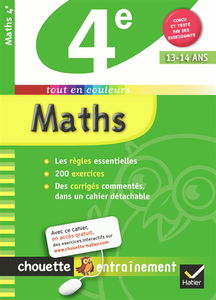 Maths 4e, 13-14 ans