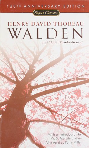Couverture de Walden or Life in the Woods and On the Duty of Civil Disobedience