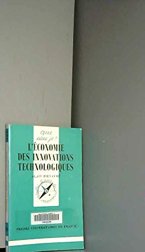 L'Economie des innovations technologiques