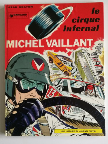 Couverture de Michel vaillant, le cirque infernal