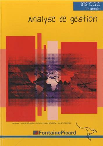 Analyse de gestion, détermination et analyses des coûts, processus 7 : BTS CGO 1re année