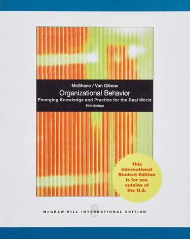 Couverture de ORGANIZATIONAL BEHAVIOR