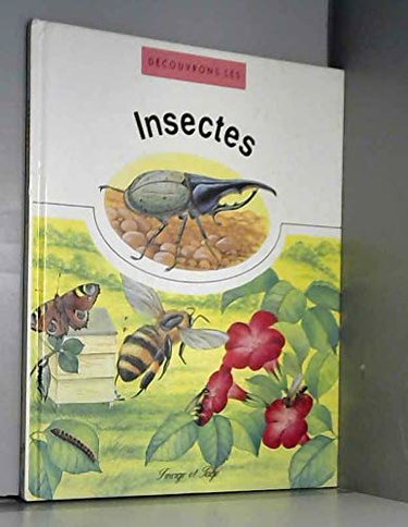 Couverture de Découvrons les insectes