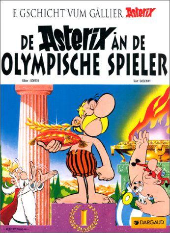 Une aventure d'Astérix. De Asterix an de olympische spieler
