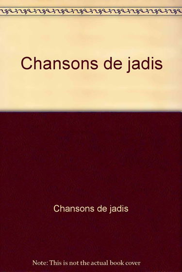 Chansons de jadis