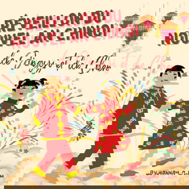 Réveillon du Nouvel An chinois de Jingyi et Chen: Lien parental. Le conte sur les jumeaux chinois, qui célèbrent le Nouvel An chinois, également connu sous le nom de Fête du Printemps.