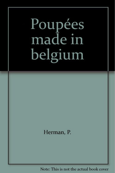 Couverture de Poupées made in Belgium