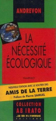 La Nécessité écologique