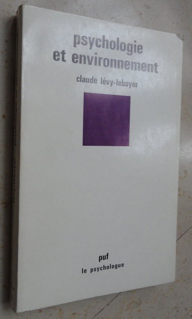 Couverture de PSYCHOLOGIE ET ENVIRONNEMENT par Claude Lévy-Leboyer