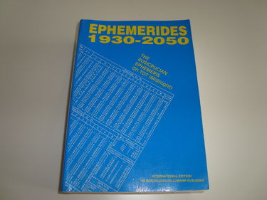Ephemerides 1930 2050 (ancienne édition)