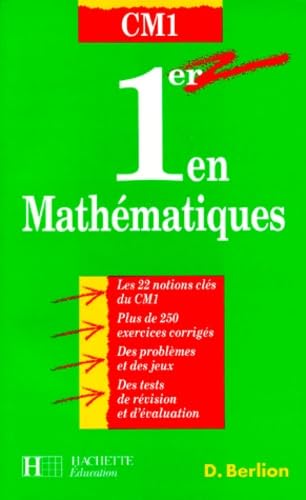 Premier en mathématiques, CM1