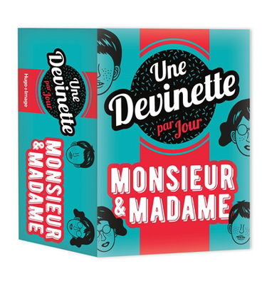 Monsieur & Madame : une devinette par jour