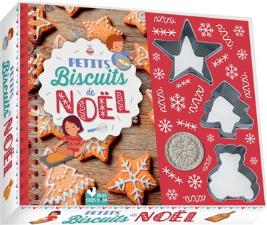 Petits biscuits de Noël : coffret avec emporte-pièces