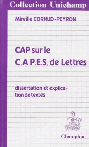Cap sur le CAPES de lettres