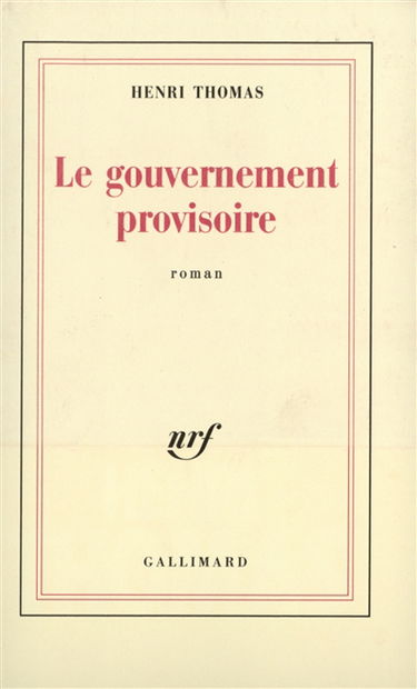 Le Gouvernement provisoire