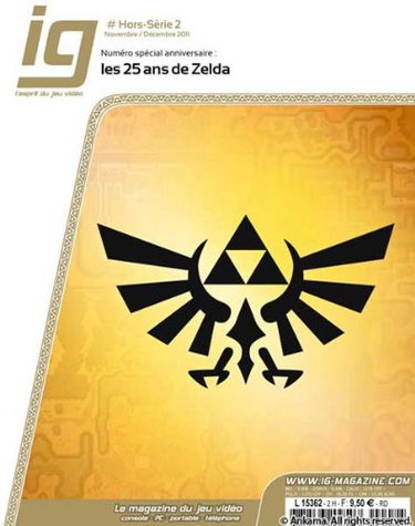 Couverture de IG Magazine - Hors Série n°2 - Les 25 ans de Zelda