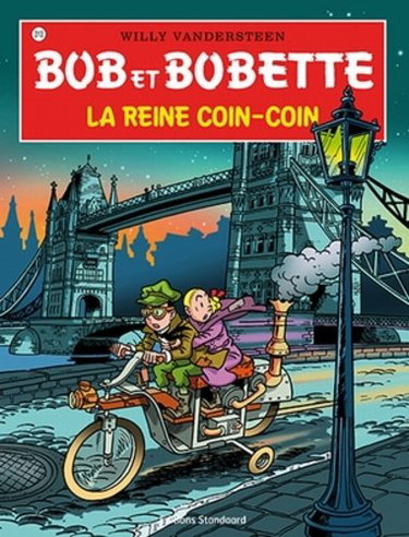 Couverture de La reine coin-coin par Willy Vandersteen
