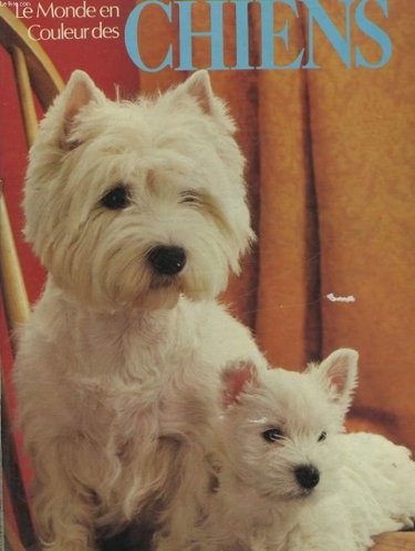 Couverture de Le Monde en couleurs des chiens