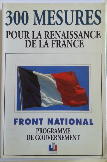 300 mesures pour la renaissance de la France